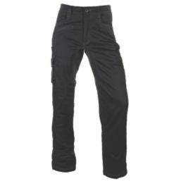 CAT Operator Flex Work Trousers Black 40" W 32" L