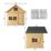 Mercia Double Storey Swiss Cottage 7' 6" x 6' (Nominal) Timber Playhouse