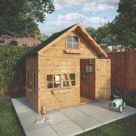 Mercia Double Storey Swiss Cottage 7' 6" x 6' (Nominal) Timber Playhouse