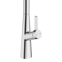 Swirl Berne  Pull-Out Spray Mixer Kitchen Tap Chrome