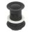 Flomasta Slotted Pop Up Small Basin Waste Matt Black 66mm