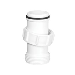 McAlpine S12A-3 1 1/4" BSP Coupler White 32mm x 32mm