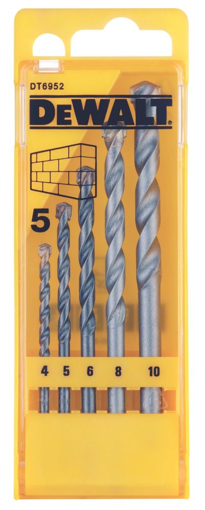 DeWalt DT4914-QZ Hex Shank Cobalt HSS Drill Bits 10mm x 133mm - Screwfix