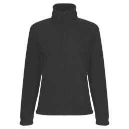 Regatta Micro Womens Fleece Black Size 12