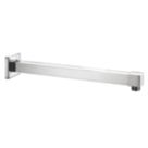 Bristan Square Shower Wall Arm Chrome-Plated 330mm x 66mm
