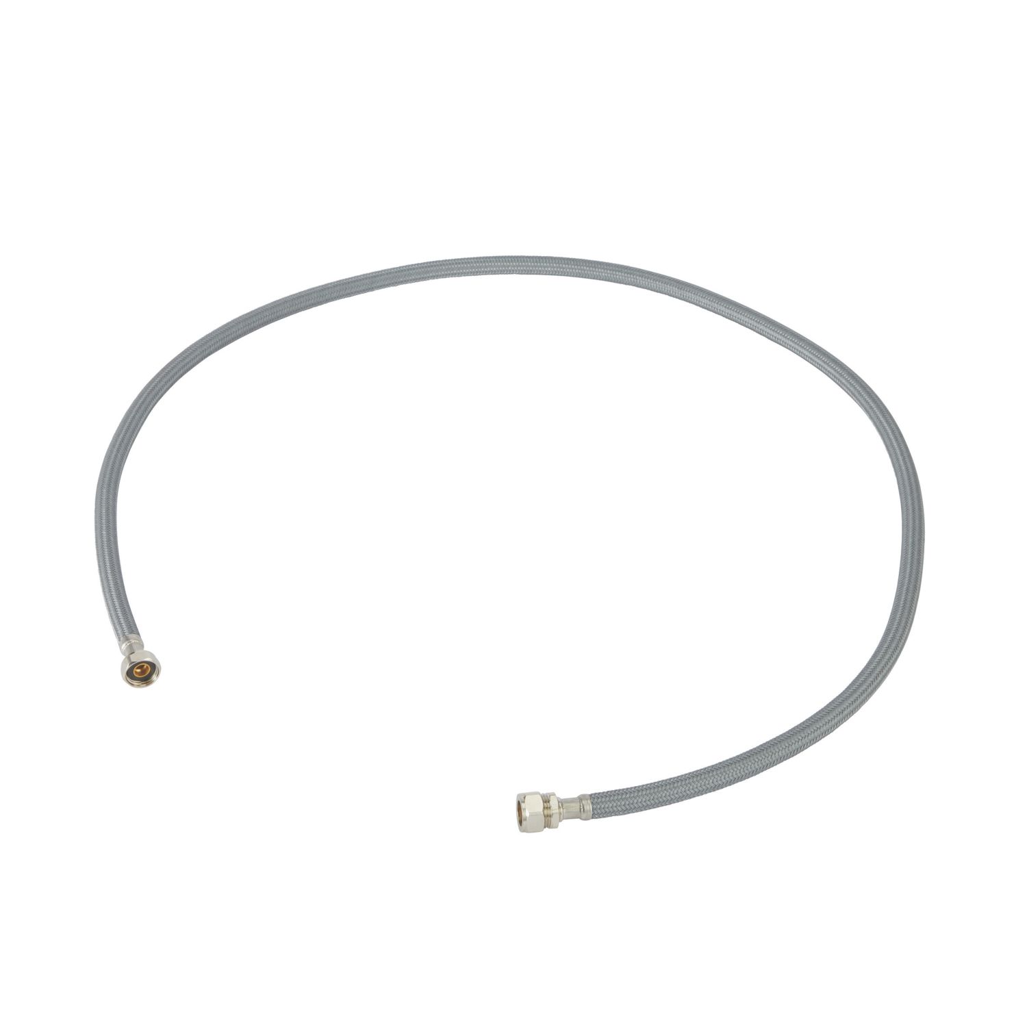 Flomasta Straight Flexible Compression Hose 15mm x 1/2" x 1500mm (961FA)