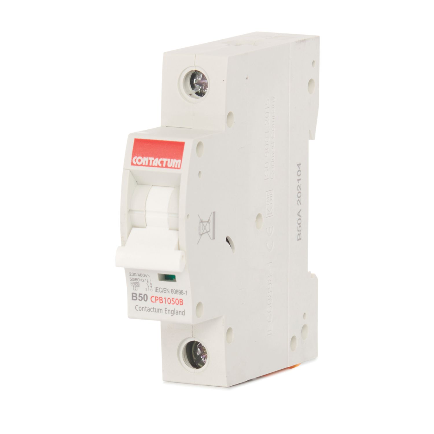 Contactum Defender 50A SP B Curve MCB (961HA)