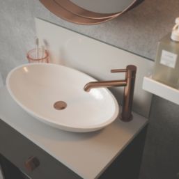 Splashback  Self-Adhesive Bathroom Splashback Silk Grey 250mm x 600mm x 4mm