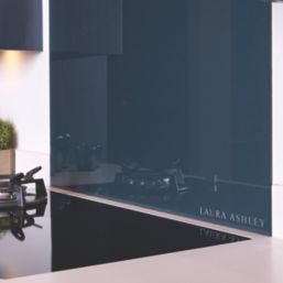 Laura Ashley  Midnight Seaspray Kitchen Splashback 900mm x 750mm x 6mm