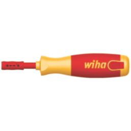 Wiha LiftUp VDE  Screwdriver with Bit Magazine  7 Piece Set