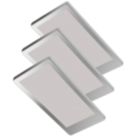 Sensio Neo Pro Rectangular LED Under Cabinet Lights Steel 14.4W 290 - 310lm 3 Pack