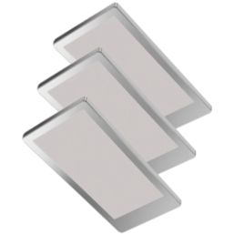 Sensio Neo Pro Rectangular LED Under Cabinet Lights Steel 14.4W 290 - 310lm 3 Pack