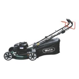 Webb WER19ALSP 48cm 150cc Self-Propelled Rotary Petrol Lawn Mower