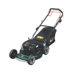 Webb WER19ALSP 48cm 150cc Self-Propelled Rotary Petrol Lawn Mower