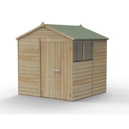 Forest Beckwood 7' x 7' (Nominal) Apex Shiplap Timber Shed
