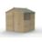 Forest Beckwood 7' x 7' (Nominal) Apex Shiplap Timber Shed