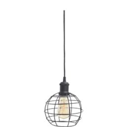 4lite  Decorative Pendant Cage Black