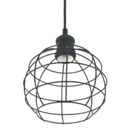 4lite  Decorative Pendant Cage Black