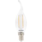 Sylvania TOLEDO RETRO BENT TIP E14 Candle LED Light Bulb  250lm 2.5W