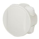 Vimark 4-Entry Round Junction Box with Knockouts 67mm x 48mm x 67mm