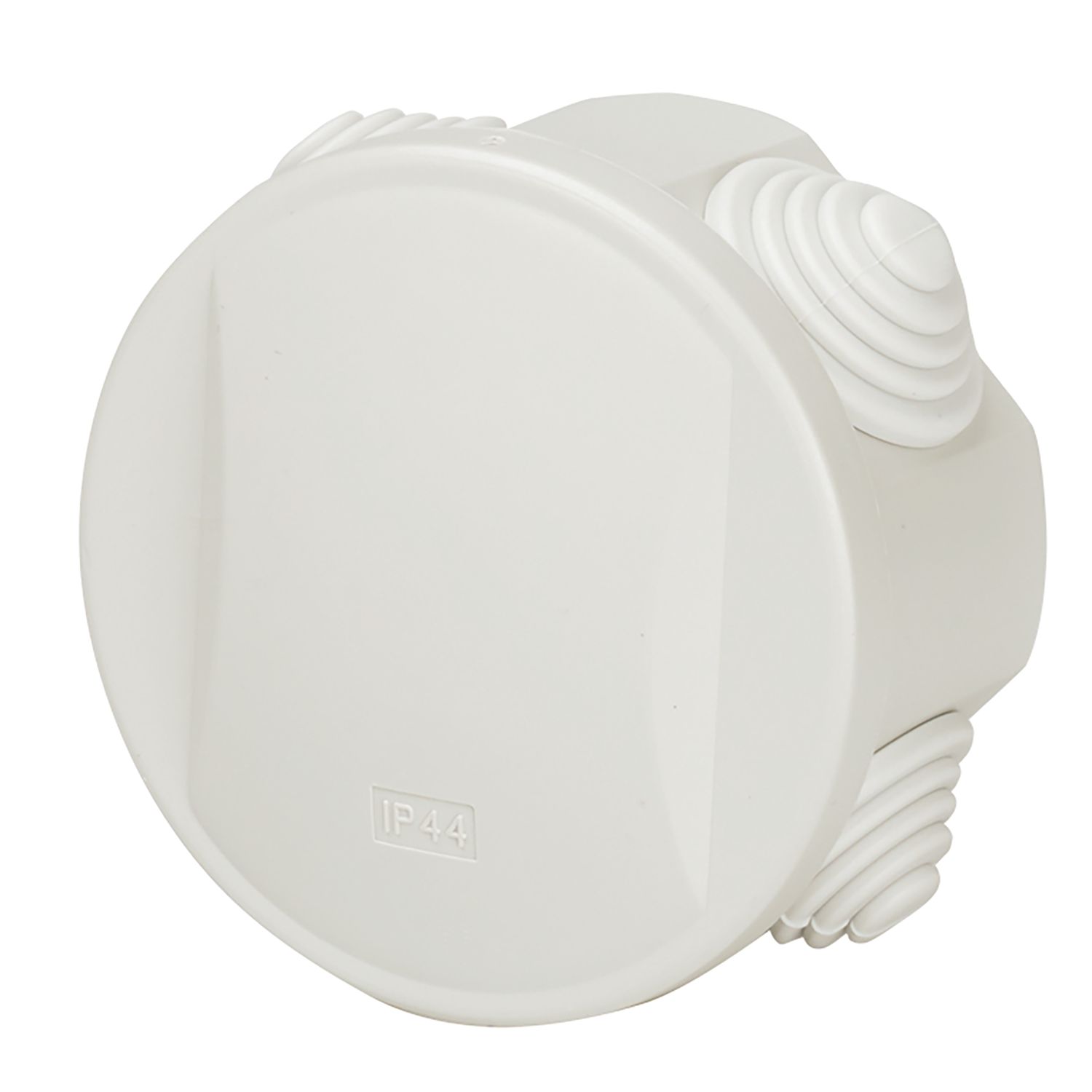 Vimark 4-Entry Round Junction Box with Knockouts 67mm x 48mm x 67mm (961VT)