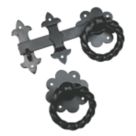 Smith & Locke Gate Latch Antique Black 240mm