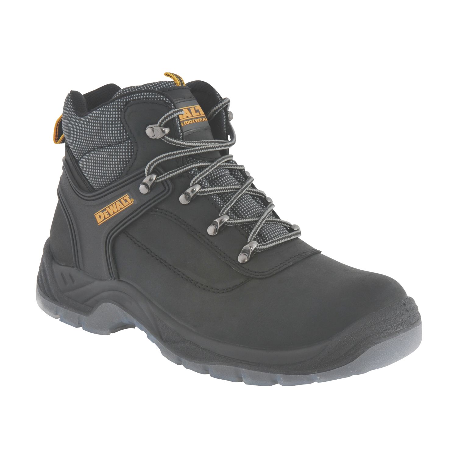 DeWalt Laser Size 7 Black Steel Toe Cap Safety Boots (9629R)