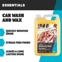 Essentials  Car Wash & Wax Shampoo 5Ltr
