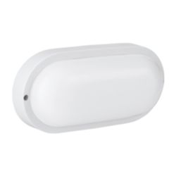Eglo Boschetto-E Outdoor Oval LED Wall/Ceiling Light White 12W 1300lm
