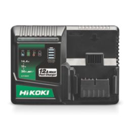 HiKOKI HIKUC36YSL2J 36/18V 4.0/8.0Ah Li-Ion T-PWR Tabless Battery & Superfast Charger Set 3 Pieces