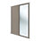 Spacepro Shaker 2-Door Sliding Wardrobe Door Kit Stone Grey Frame Stone Grey / Mirror Panel 1449mm x 2260mm