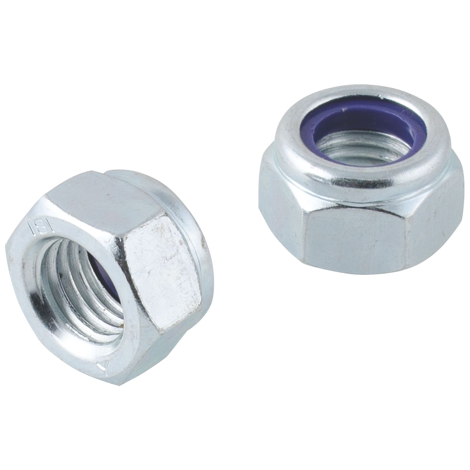 Easyfix BZP Steel Nylon Lock Nuts M16 50 Pack (962GX)