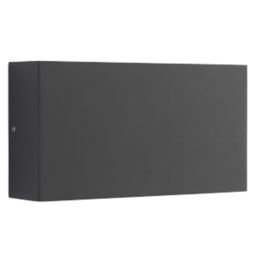 LAP  Outdoor LED Up & Down Tri Light Textured Black 7.5W 550lm