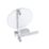Ideal Standard Alu+ Mirror with Beauty Bar Silver 670mm x 146mm x 817mm