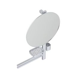 Ideal Standard Alu+ Mirror with Beauty Bar Silver 670mm x 146mm x 817mm