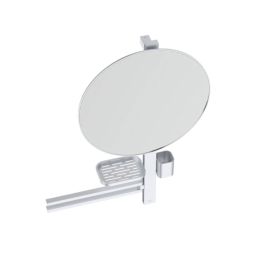 Ideal Standard Alu+ Mirror with Beauty Bar Silver 670mm x 146mm x 817mm