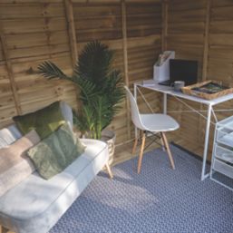 Forest Oakley 8' x 6' (Nominal) Pent Timber Summerhouse