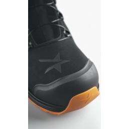 Solid Gear Reckon Size 8  Black Water-Resistant  Safety Boots