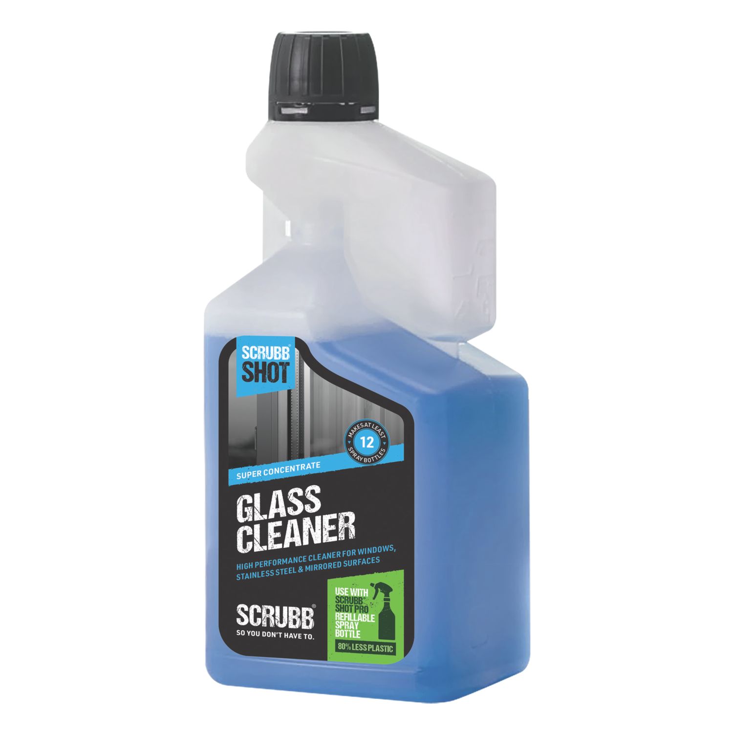 Scrubb SHOT Super Concentrate Glass Cleaner 500ml (962VE)