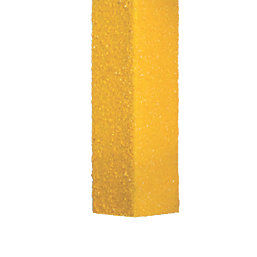 COBA Europe  Yellow GRP Anti-Slip Stair Nosing 1500mm x 55mm x 55mm