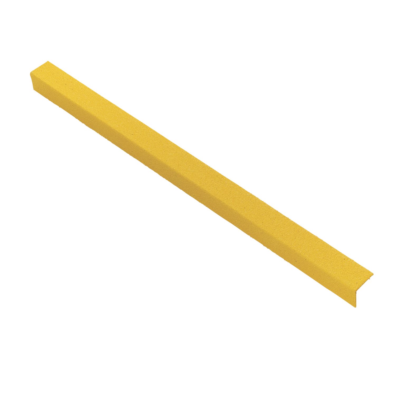 COBA Yellow GRP Anti-Slip Stair Nosing 1500mm x 55mm x 55mm (962VH)
