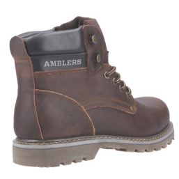 Amblers Dorking Size 8  Brown   Occupational Work Boots