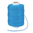 OX Pro Tough  Nylon Braided Builders Line Blue (Cyan) 105m