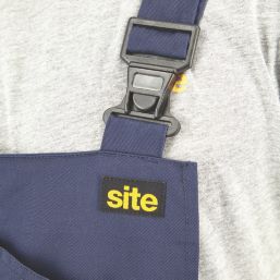 Site Stoian Bib & Brace Navy X Large 36" W 32" L