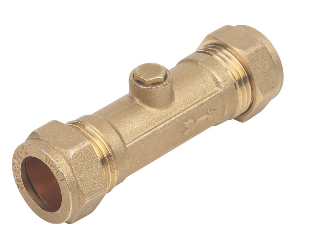 Check valve 6 mm internal length Inline air hose fitting for vacuum