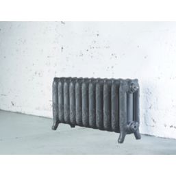 Arroll 470mm x 914mm 3378BTU Cast Grey Cast Iron 3 Column Radiator