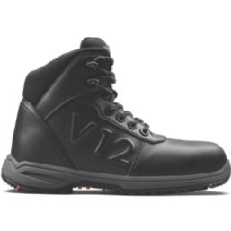 V12 Footwear Hyrax Size 6.5 Womens Black Water-Resistant  Safety Boots