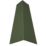 Onduline Green Corrugated Bitumen Edge Piece 1000mm x 410mm