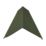 Onduline Green Corrugated Bitumen Edge Piece 1000mm x 410mm