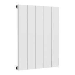 Reina Casina Single 600mm x 470mm 1230BTU White Vertical Designer Radiator